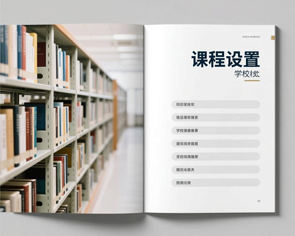 星馳學(xué)校畫冊設(shè)計印刷案例