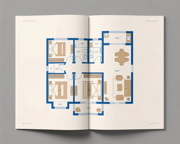 宏威房地產(chǎn)宣傳冊設(shè)計制作案例