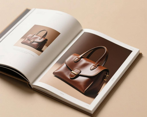 創(chuàng)振瑪皮具畫冊設計印刷案例