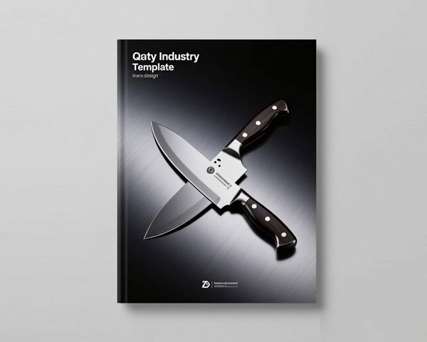 鑫鑫昇刀具宣傳冊設(shè)計制作案例