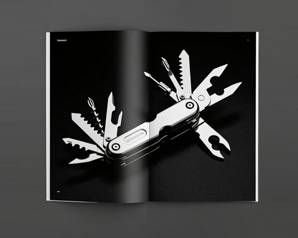 滿天星刀具宣傳冊設(shè)計(jì)制作案例