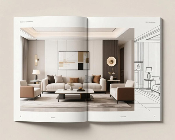 佩慶晶裝飾畫冊設(shè)計(jì)印刷案例
