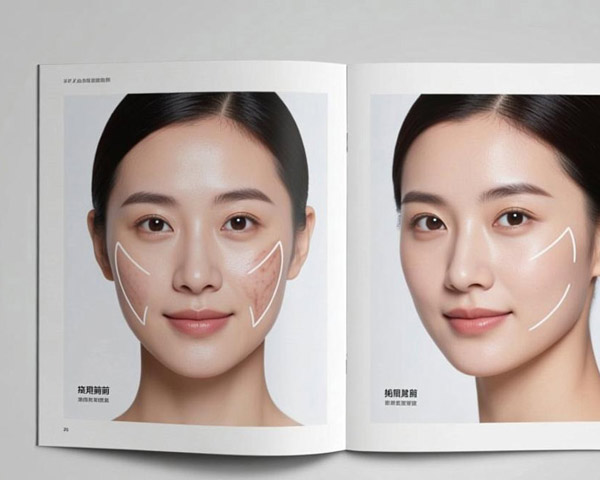 暢貝安美容畫冊設(shè)計制作案例