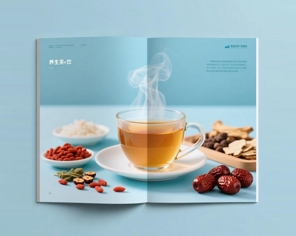 祥維豐保健品宣傳冊設(shè)計制作案例